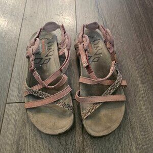 Merrell Terran Lattice Sandals Pink